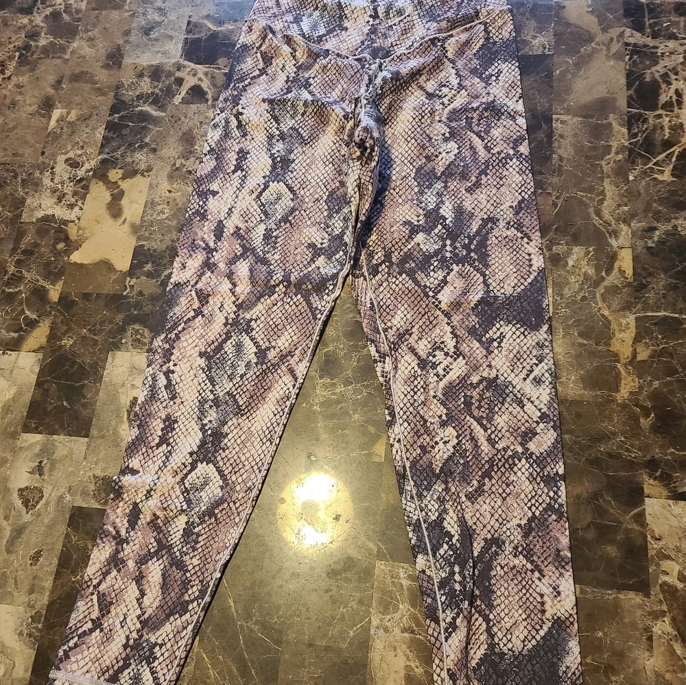 Offline By Aerie REAL ME Snake Print Leggings